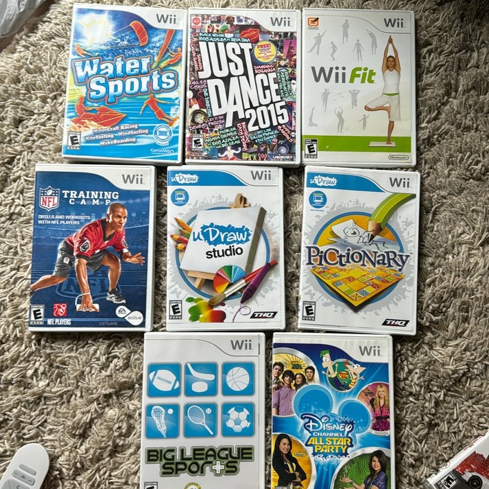 Wii games 8-pack